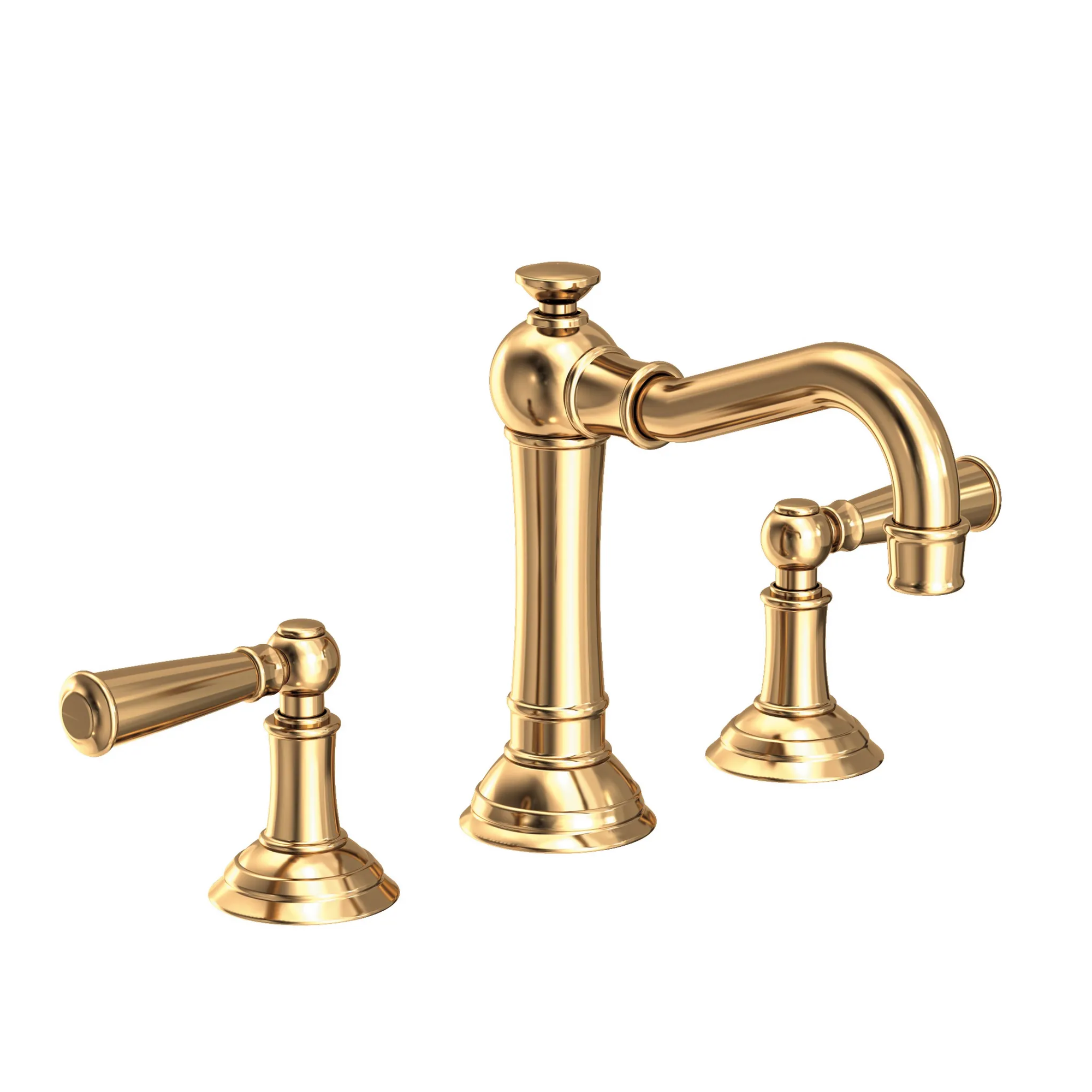 Newport Brass Jacobean 1.2 GPM Widespread Bathroom Faucet with Pop Up Drain