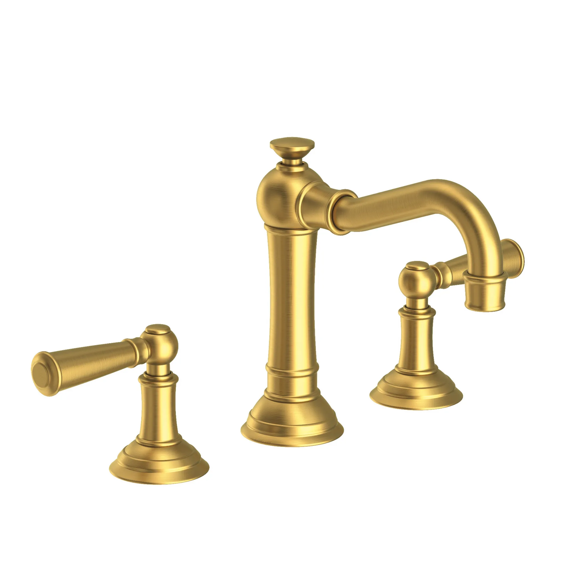 Newport Brass Jacobean 1.2 GPM Widespread Bathroom Faucet with Pop Up Drain