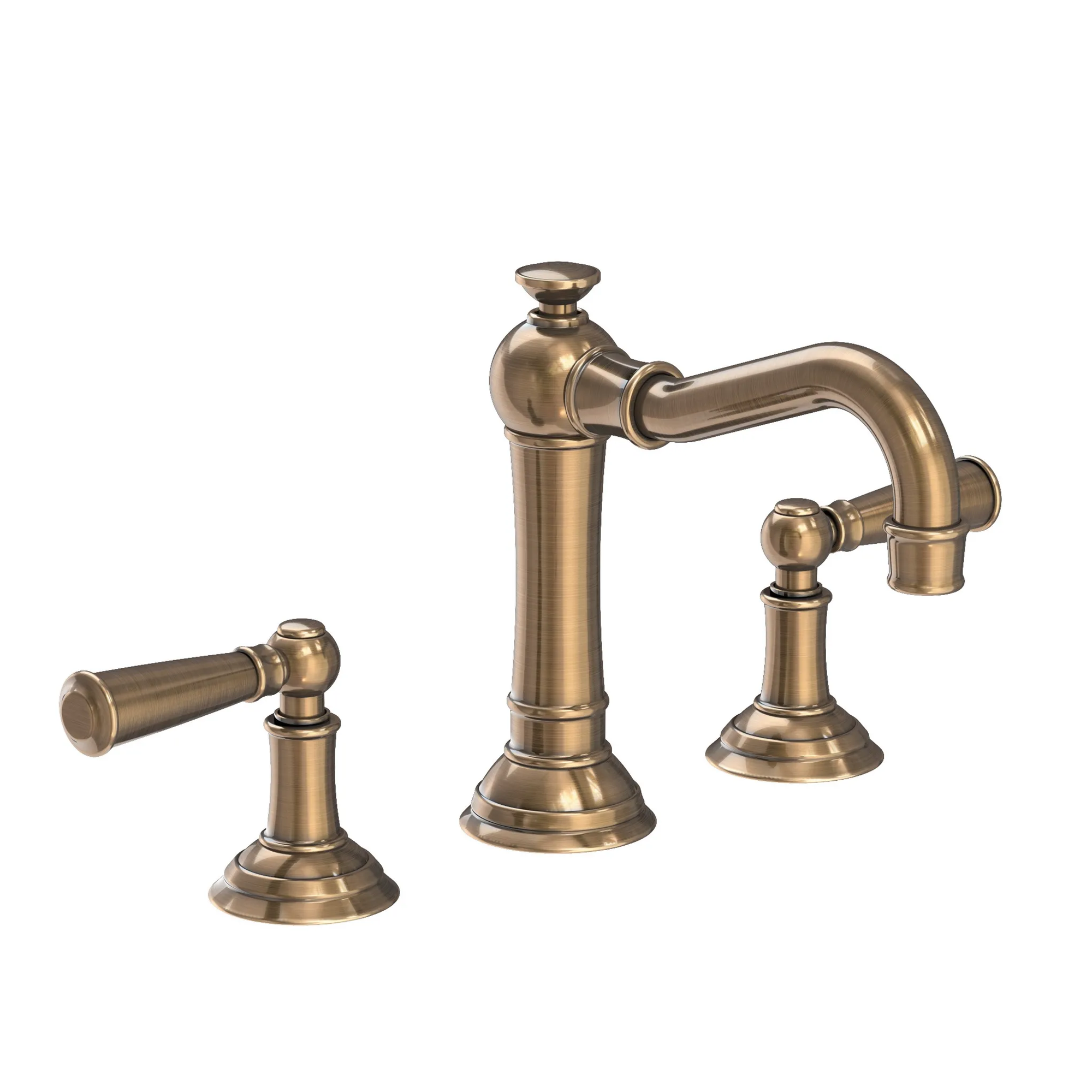 Newport Brass Jacobean 1.2 GPM Widespread Bathroom Faucet with Pop Up Drain