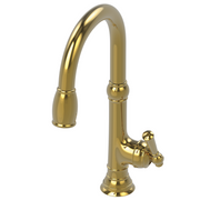 Newport Brass Jacobean 1.8 GPM Single Hole Pull Down Kitchen Faucet