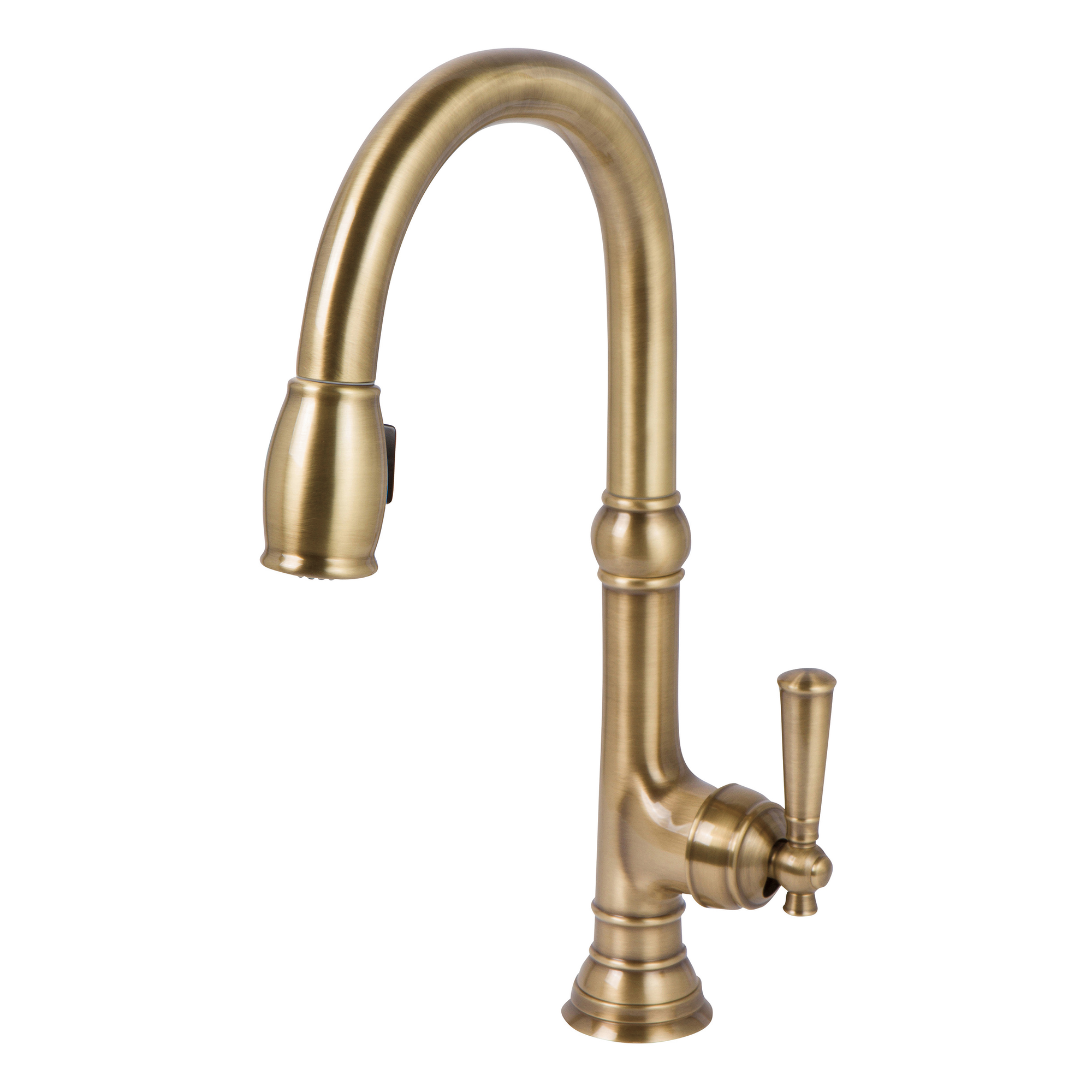 Newport Brass Jacobean 1.8 GPM Single Hole Pull Down Kitchen Faucet