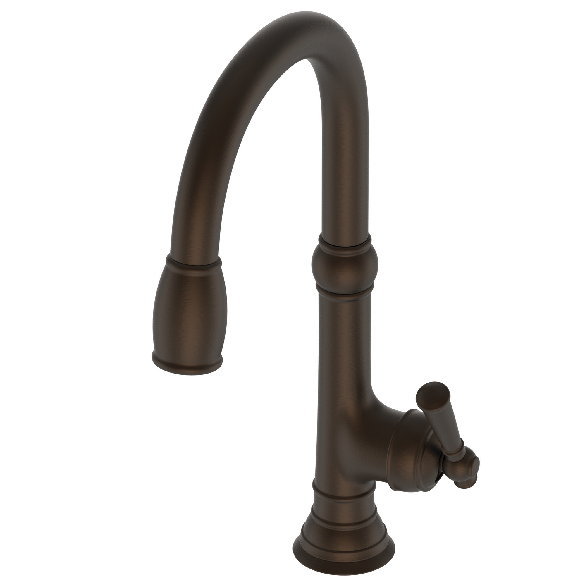 Newport Brass Jacobean 1.8 GPM Single Hole Pull Down Kitchen Faucet