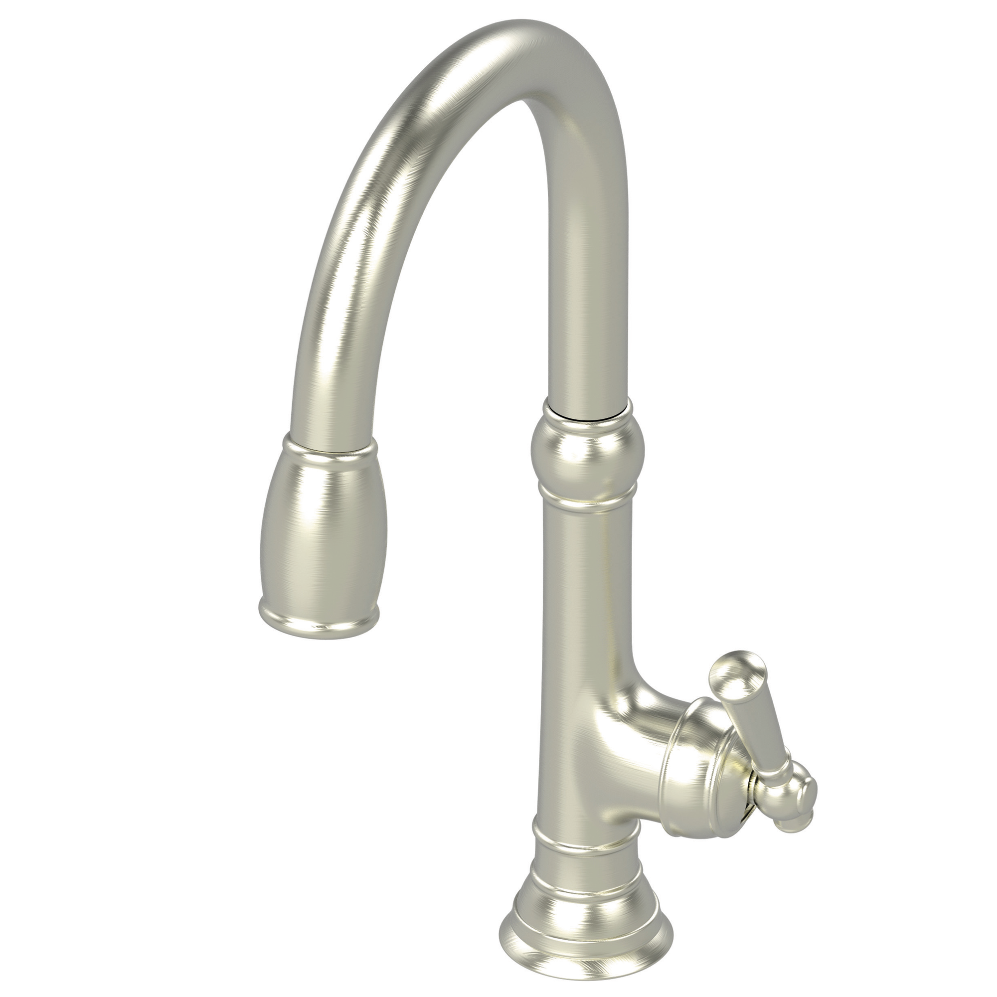 Newport Brass Jacobean 1.8 GPM Single Hole Pull Down Kitchen Faucet
