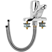 Chicago Faucets 3600-E2805AB Meter Mix Lavatory Bathroom Sink Faucet in Chrome