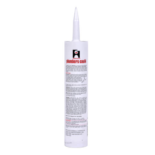 Oatey Hercules 11oz Plumbers Caulk Sealant in White - 25615