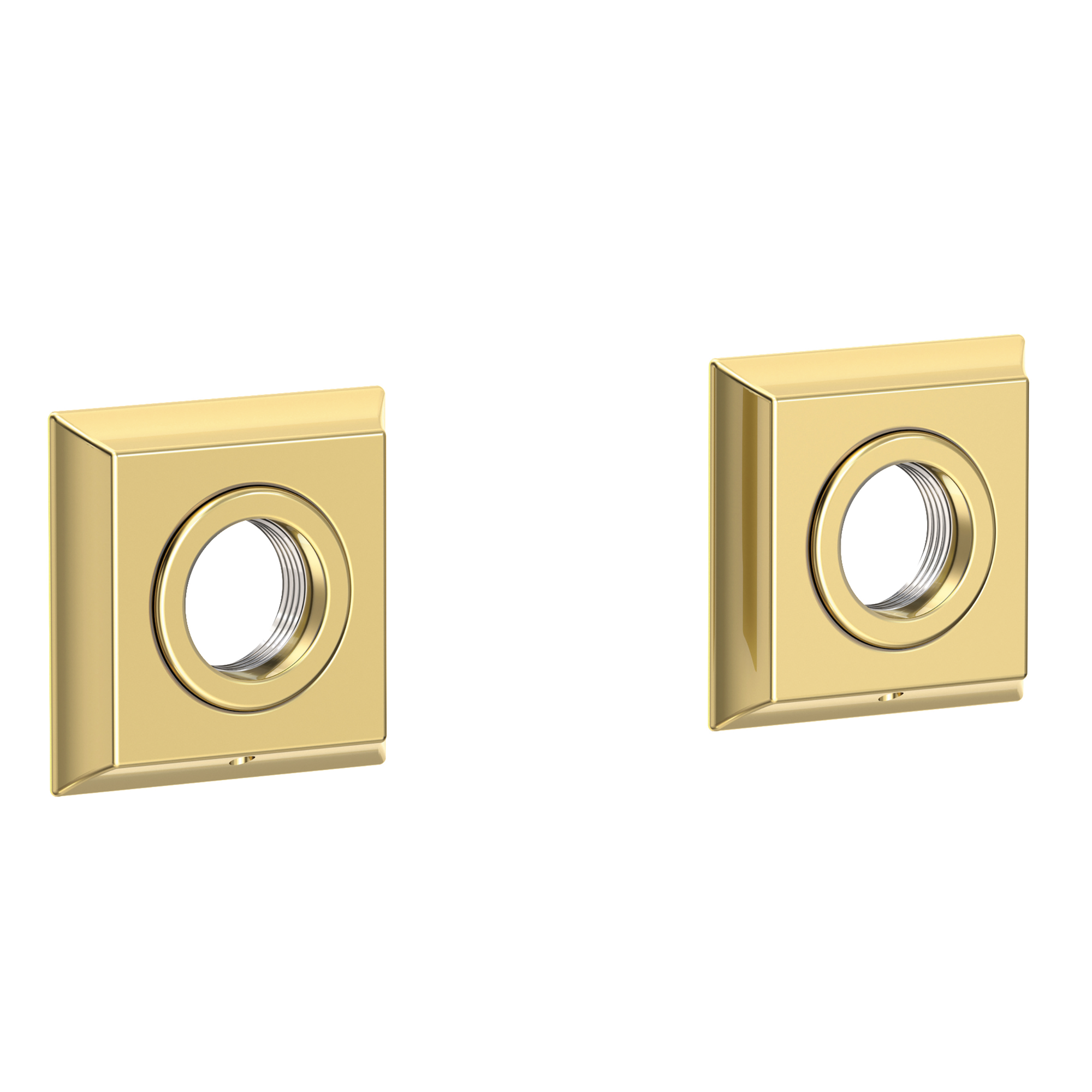 Newport Brass Joffrey Square Grab Bar Decorative Mounting Kit (Bar not included)