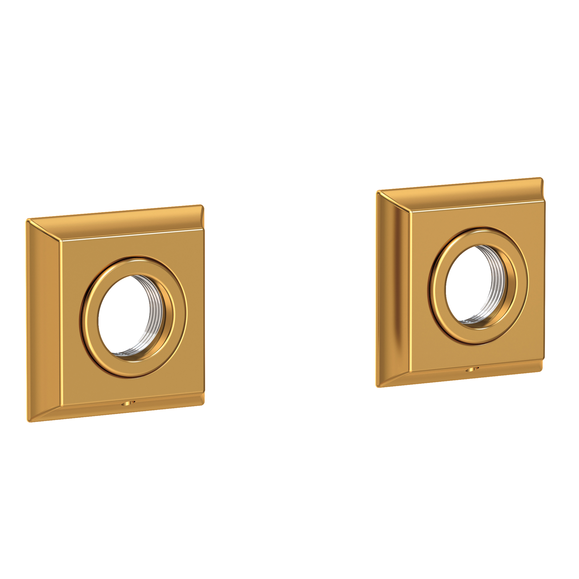Newport Brass Joffrey Square Grab Bar Decorative Mounting Kit (Bar not included)