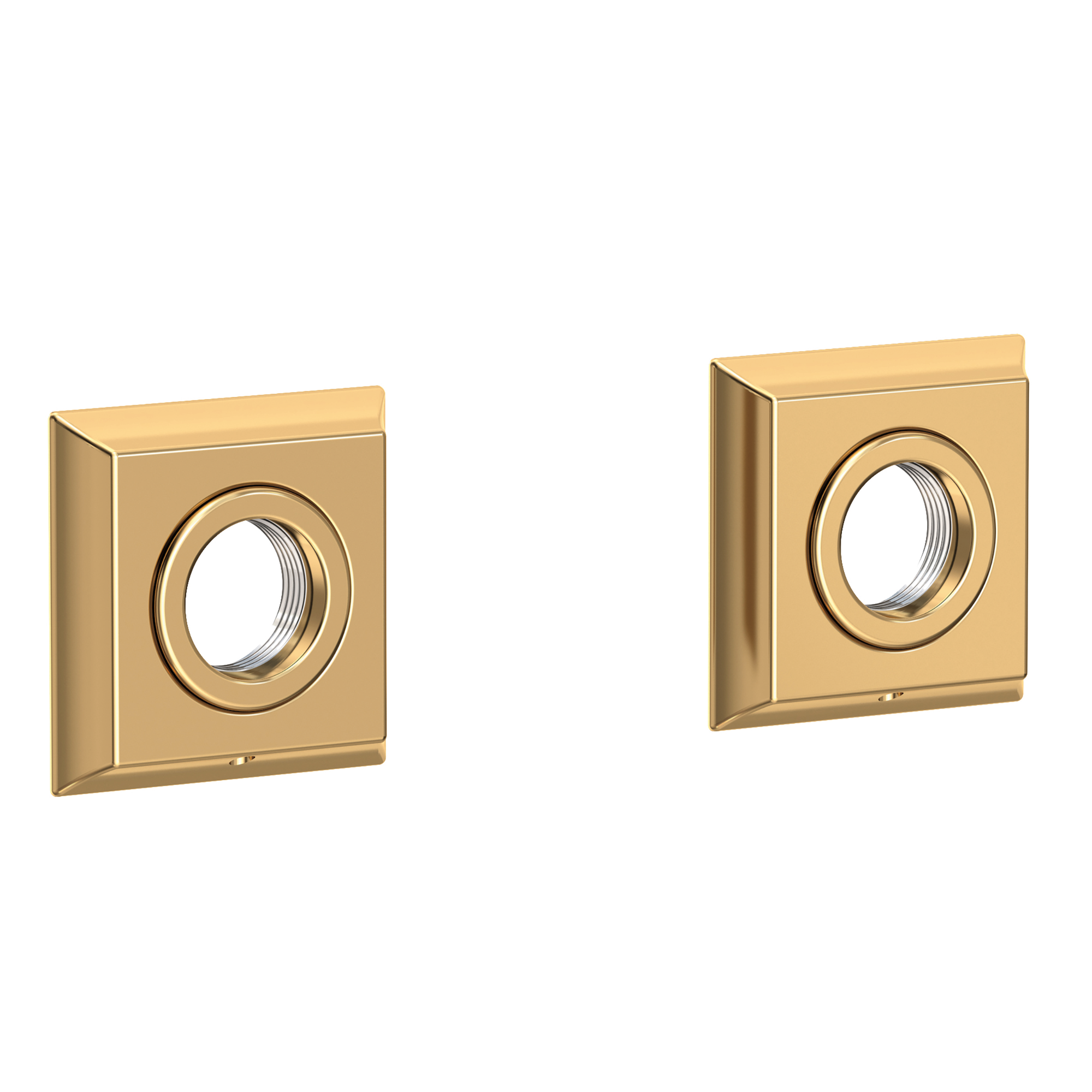 Newport Brass Joffrey Square Grab Bar Decorative Mounting Kit (Bar not included)