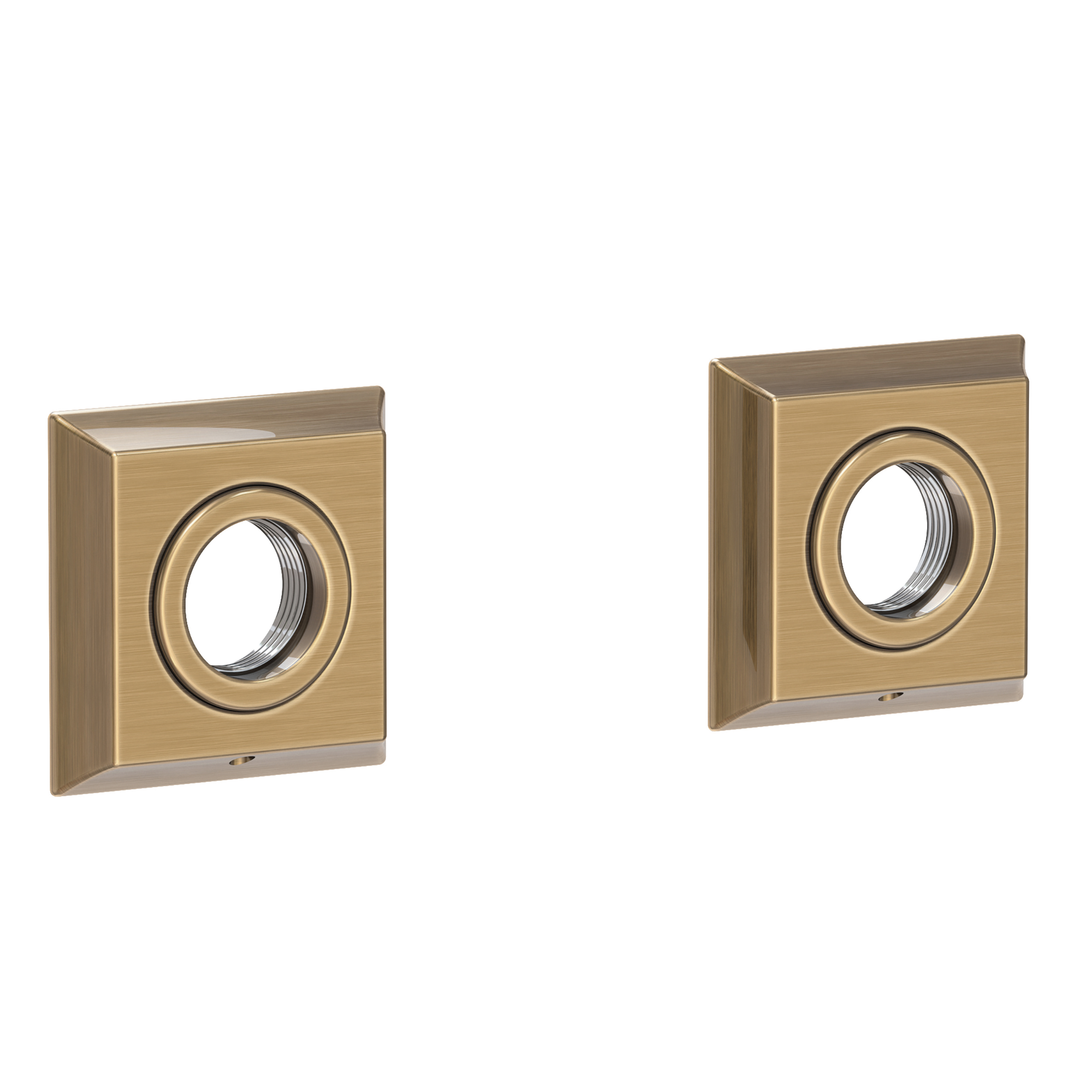 Newport Brass Joffrey Square Grab Bar Decorative Mounting Kit (Bar not included)