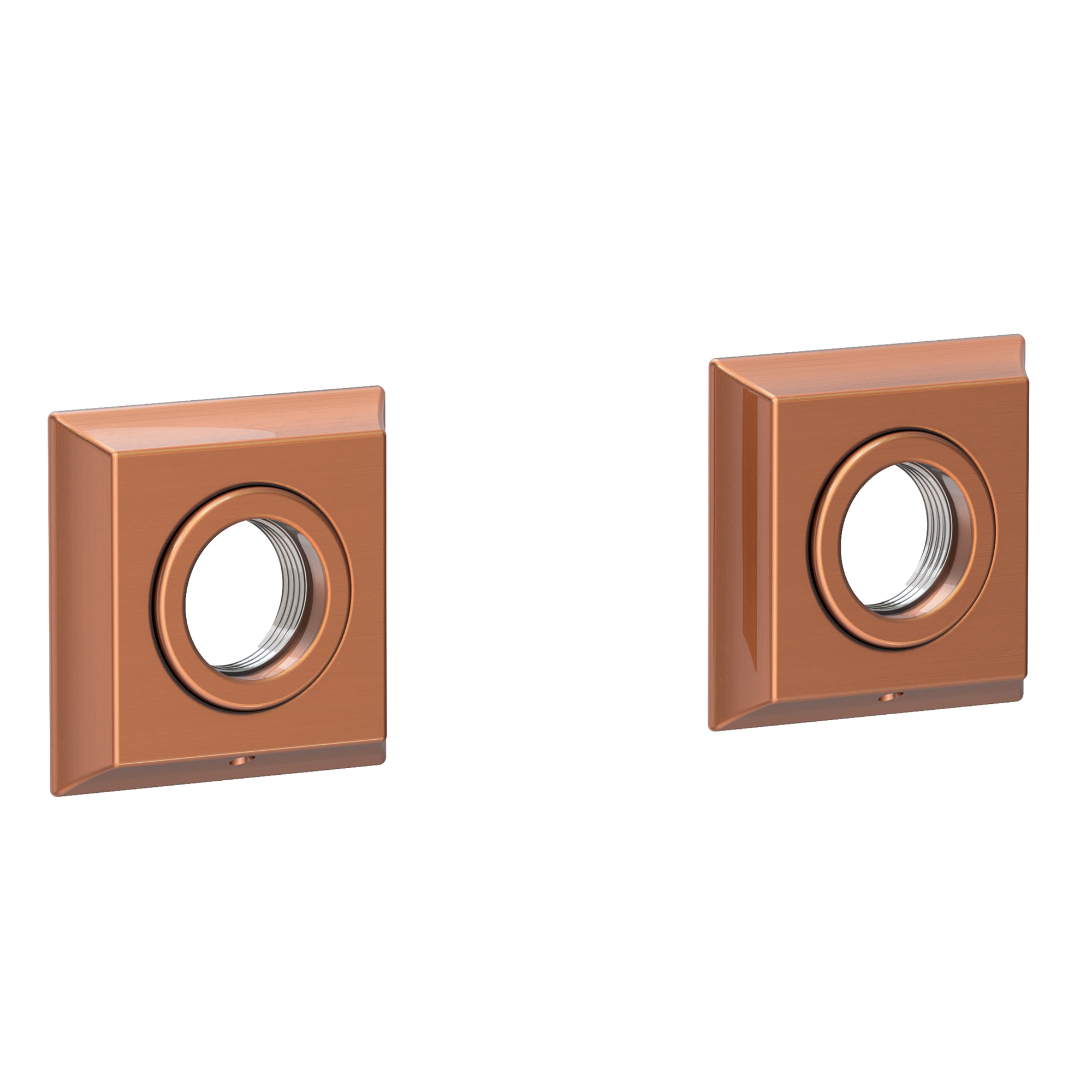 Newport Brass Joffrey Square Grab Bar Decorative Mounting Kit (Bar not included)