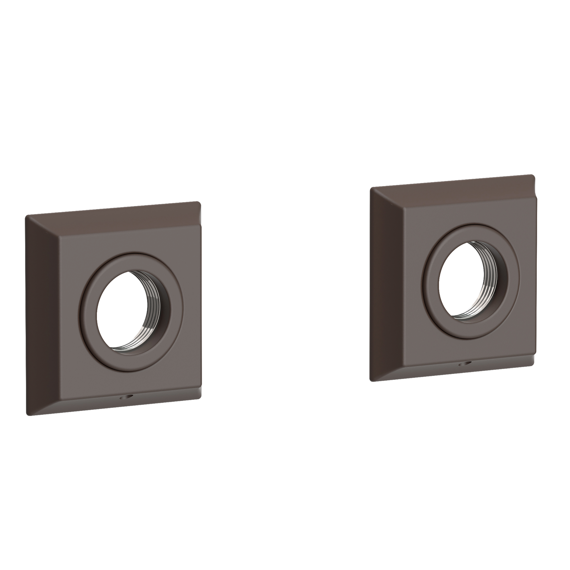 Newport Brass Joffrey Square Grab Bar Decorative Mounting Kit (Bar not included)