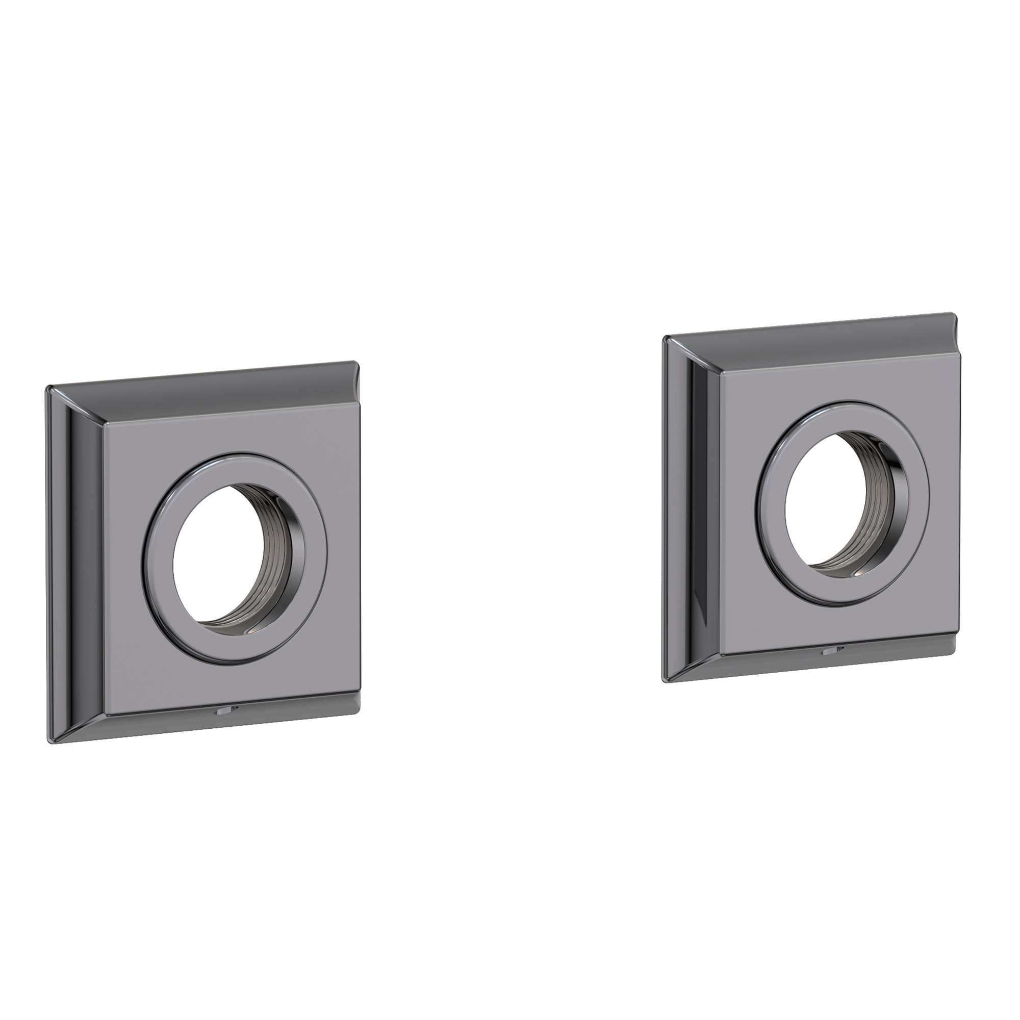 Newport Brass Joffrey Square Grab Bar Decorative Mounting Kit (Bar not included)