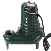 Zoeller E267 267-0004 Waste-Mate Manual Sewage Dewatering Pump 230V with 15' Cord