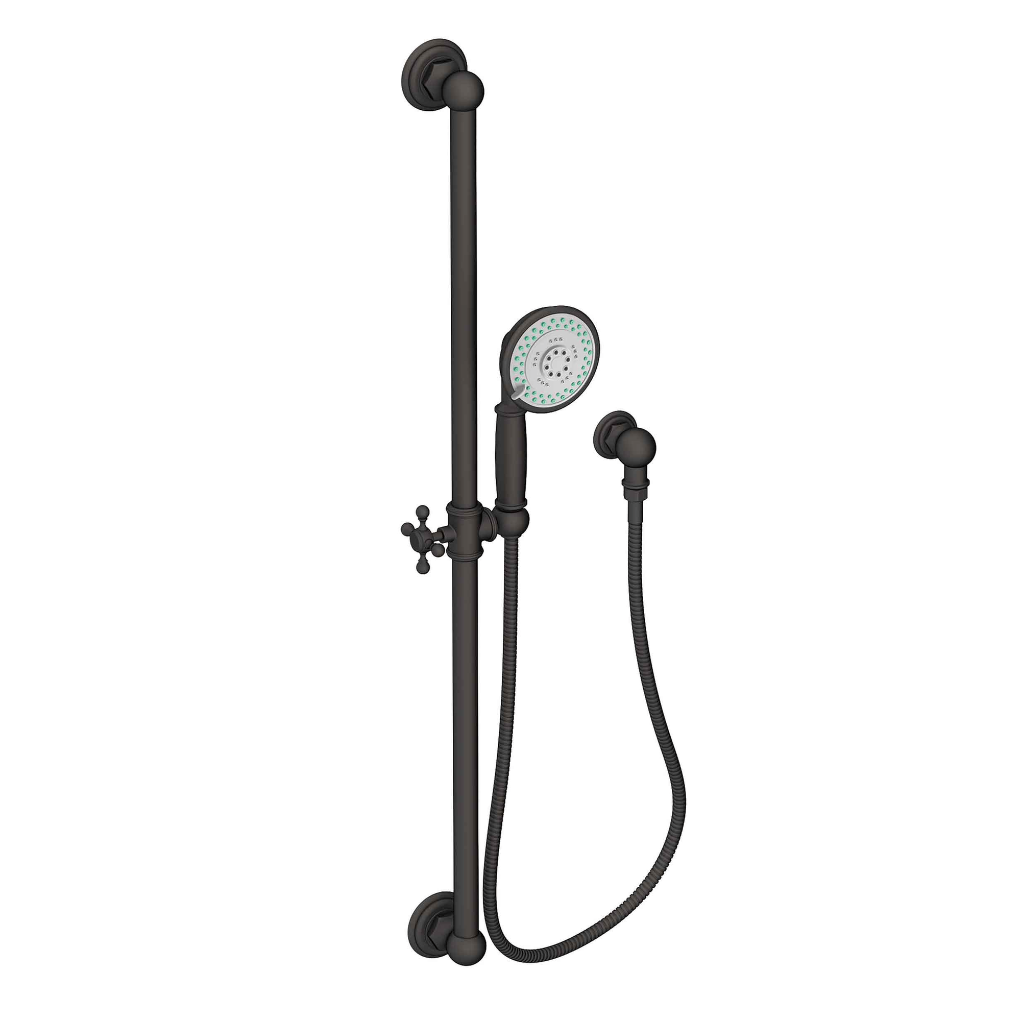 Newport Brass 36 inch Wall Mount Adjustable Hand Shower Set
