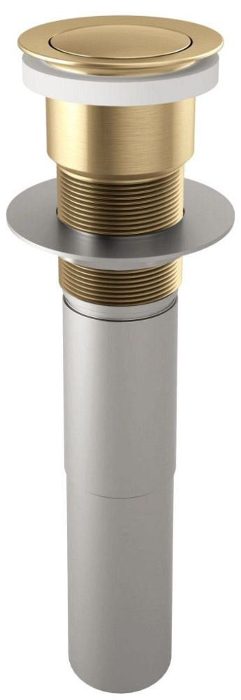 Brizo Push Button Pop-Up Without Overflow in Luxe Gold - RP81627GL