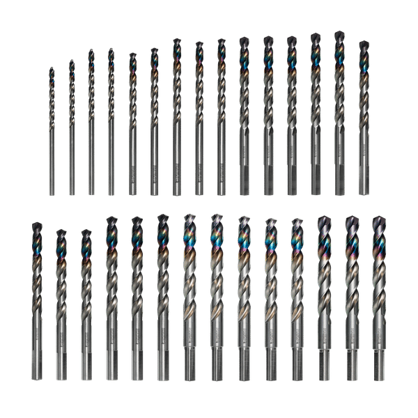 Diablo 29 Piece Metal Demon Drill Bits Set for Mild, Hardened and Stainless Steels - DMD-S29 - 2 Pack