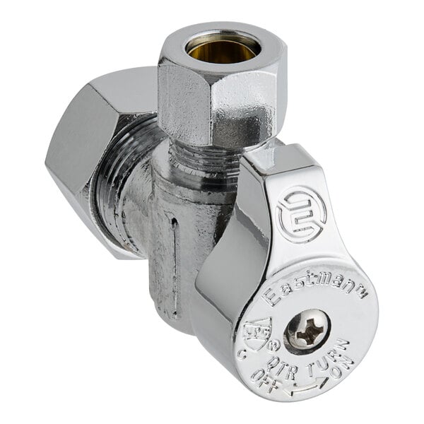 Eastman 10738LF Quarter-Turn Angle Stop Valve 5/8 Inch Compression