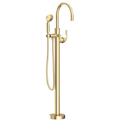 Newport Brass Taft Floor Mounted Tub Filler with Round Hand Shower