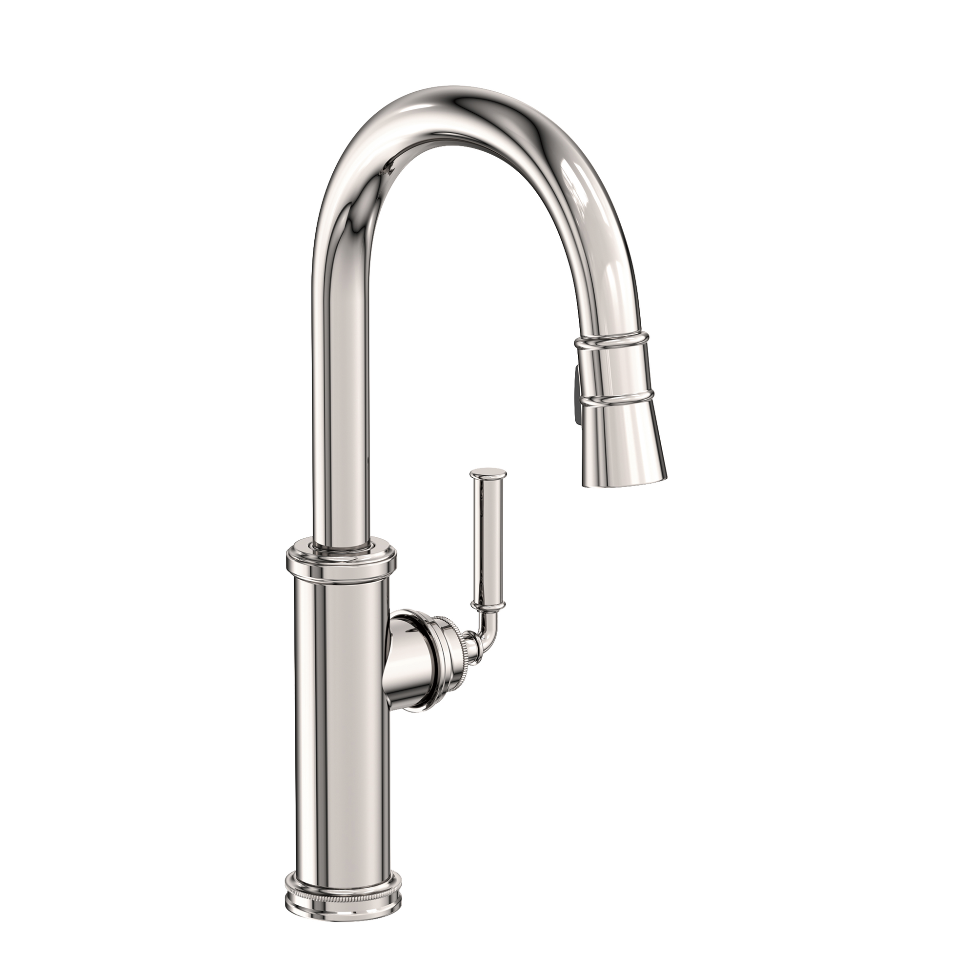 Newport Brass Taft 1.8 GPM Single Hole Pull Down Kitchen Faucet