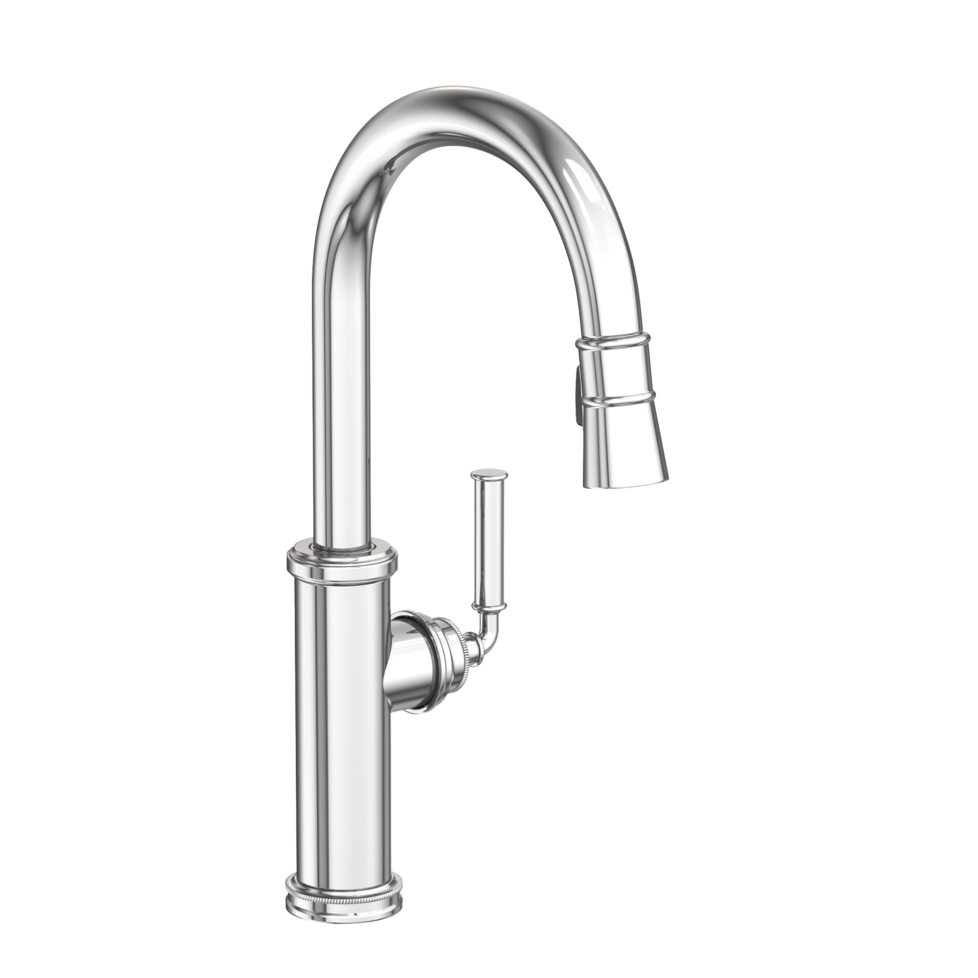 Newport Brass Taft 1.8 GPM Single Hole Pull Down Kitchen Faucet