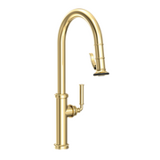 Newport Brass Taft 1.8 GPM Single Hole Pull Down Kitchen Faucet with Trigger Spray