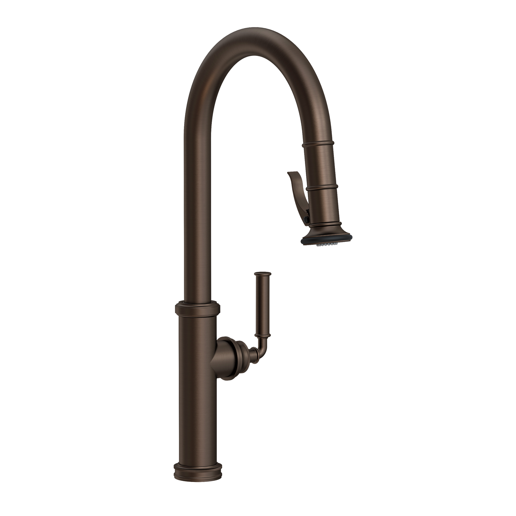 Newport Brass Taft 1.8 GPM Single Hole Pull Down Kitchen Faucet with Trigger Spray