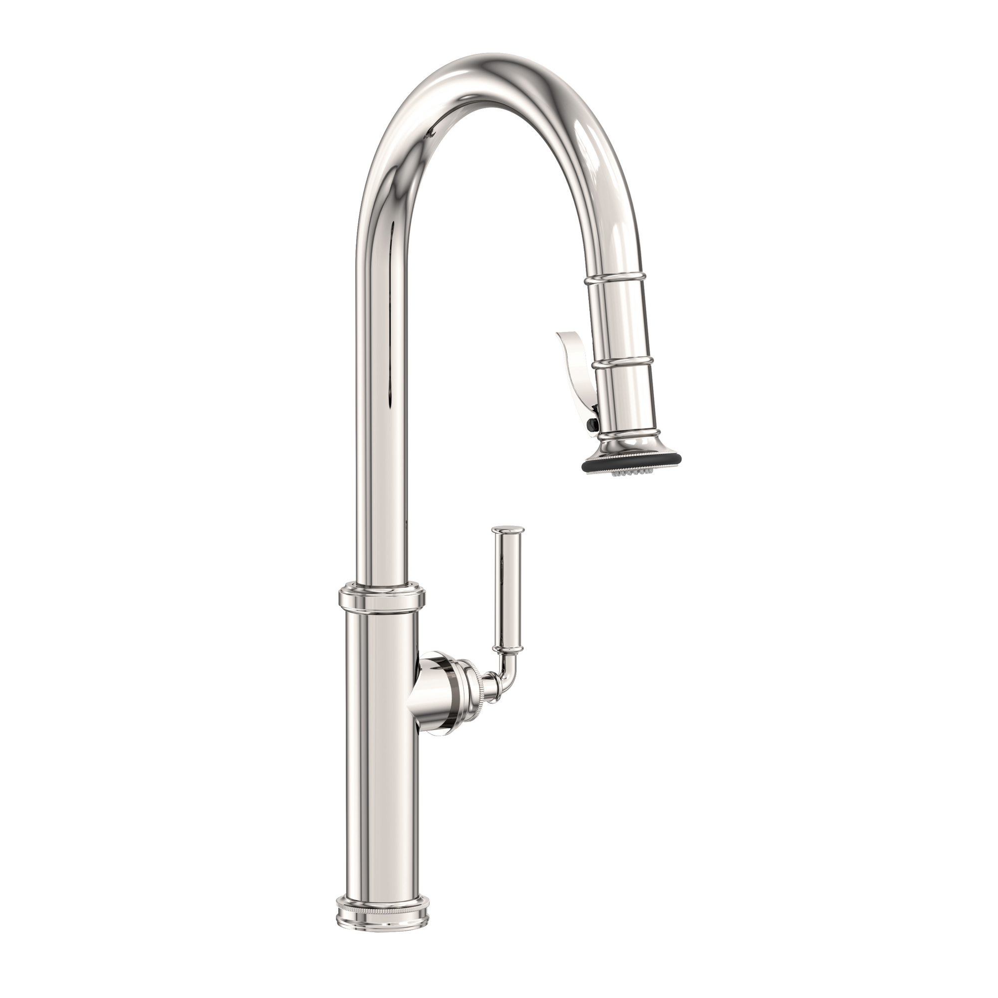 Newport Brass Taft 1.8 GPM Single Hole Pull Down Kitchen Faucet with Trigger Spray