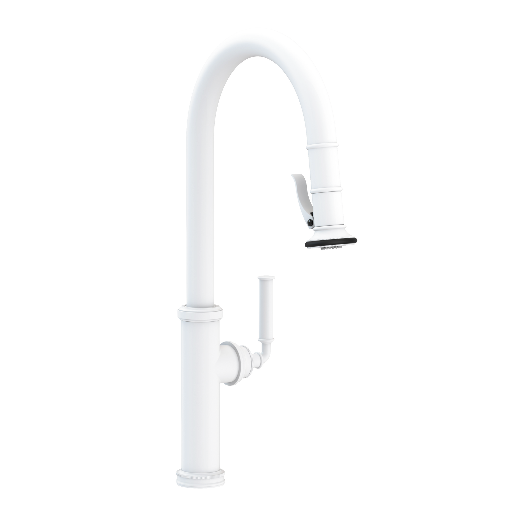 Newport Brass Taft 1.8 GPM Single Hole Pull Down Kitchen Faucet with Trigger Spray