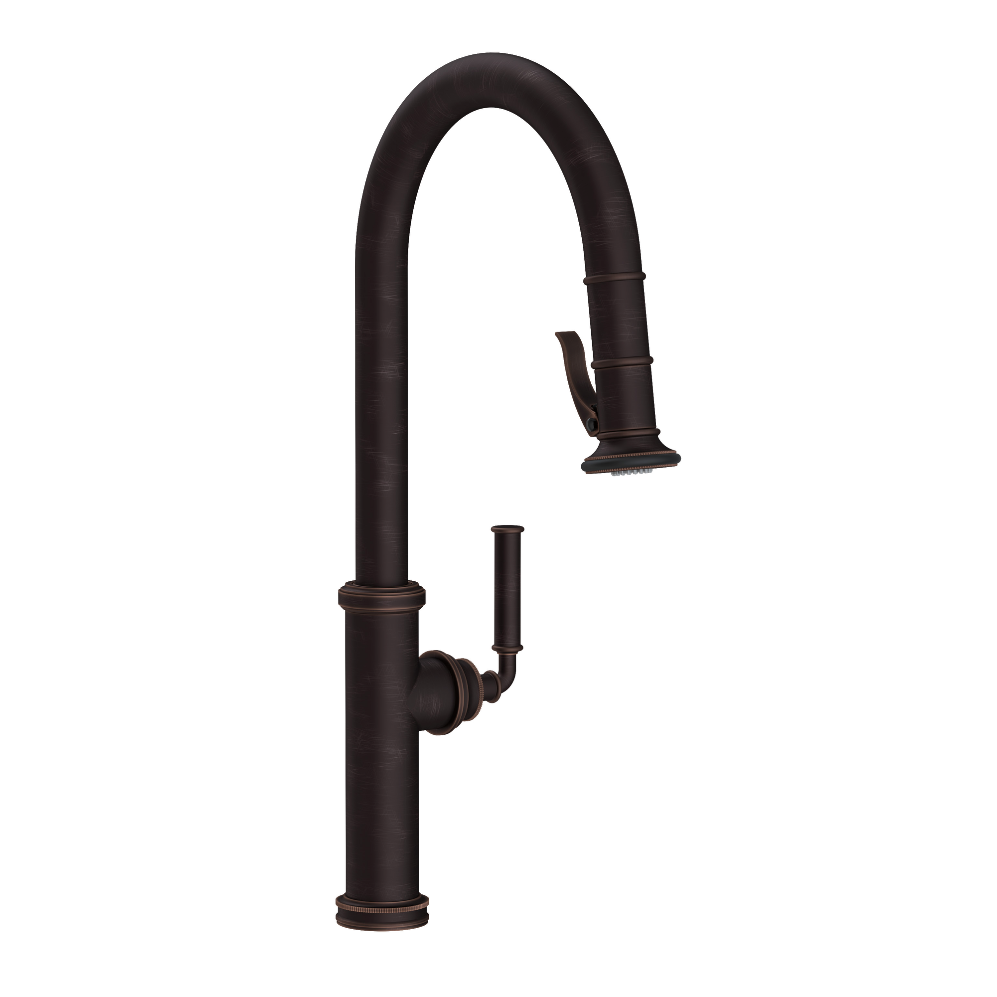 Newport Brass Taft 1.8 GPM Single Hole Pull Down Kitchen Faucet with Trigger Spray