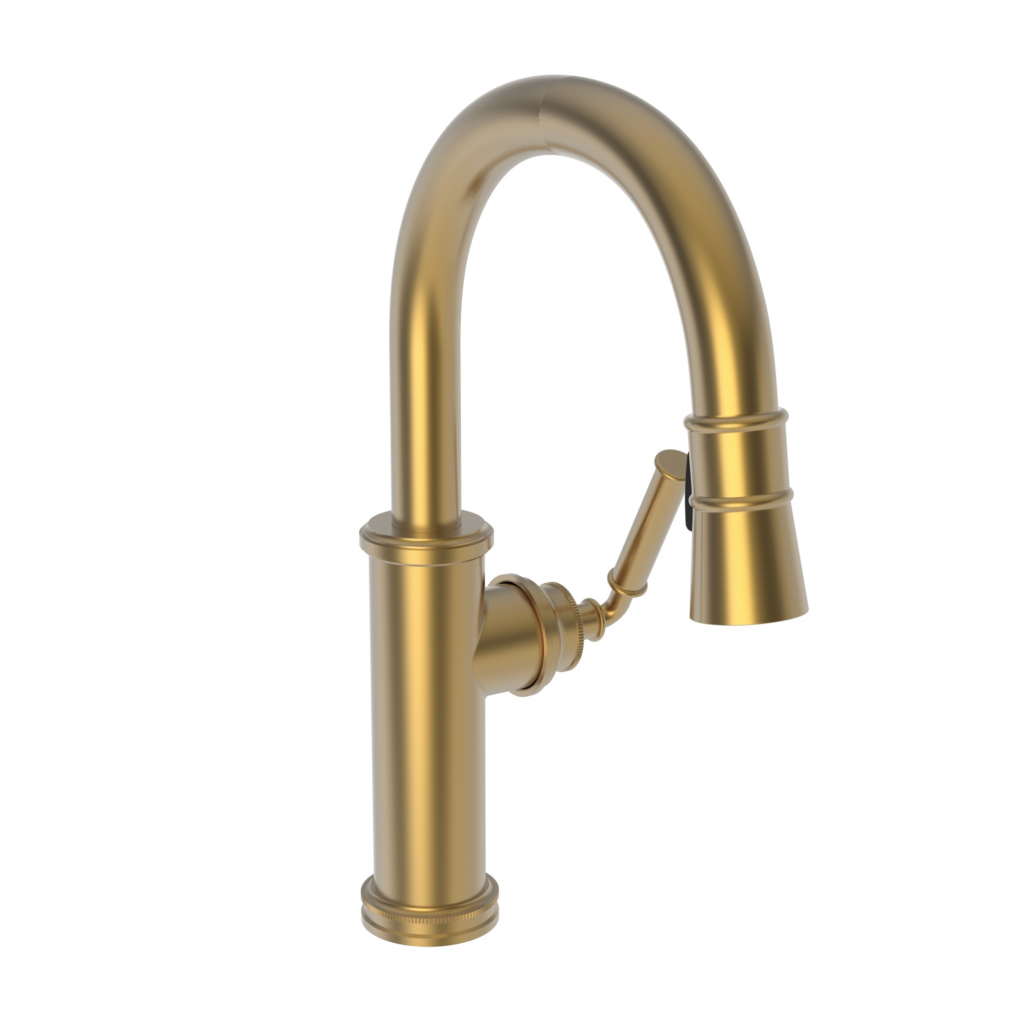 Newport Brass Taft 1.8 GPM Single Hole Pull Down Bar & Prep Faucet