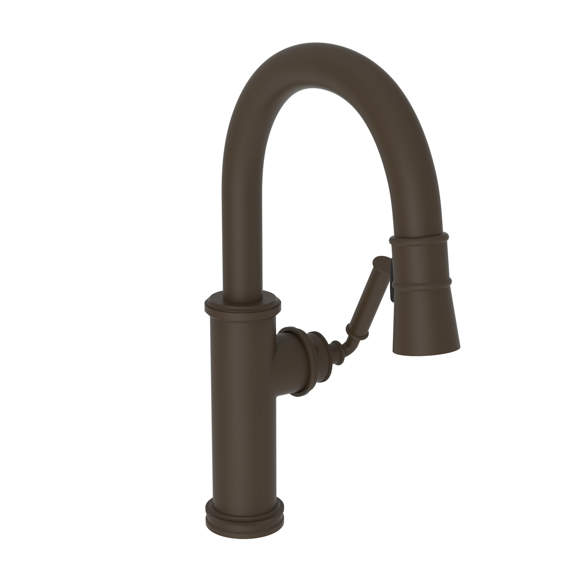 Newport Brass Taft 1.8 GPM Single Hole Pull Down Bar & Prep Faucet