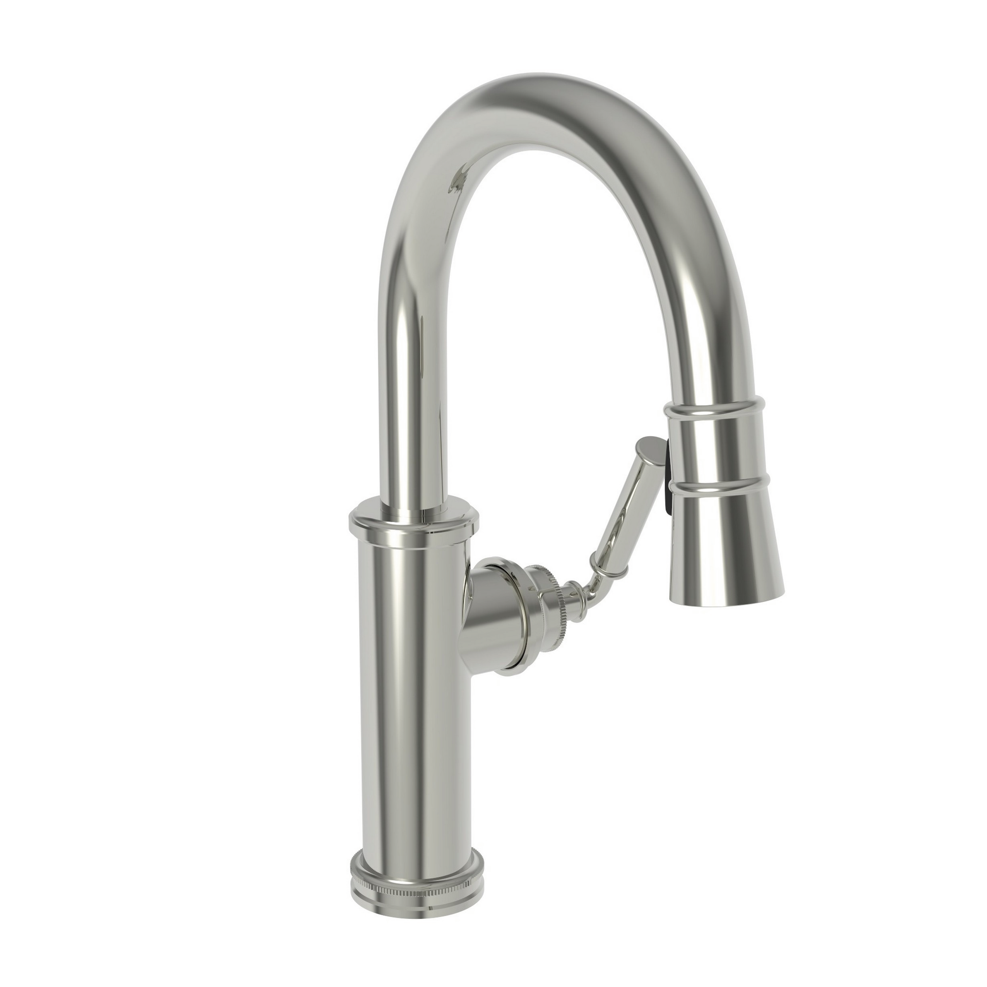 Newport Brass Taft 1.8 GPM Single Hole Pull Down Bar & Prep Faucet