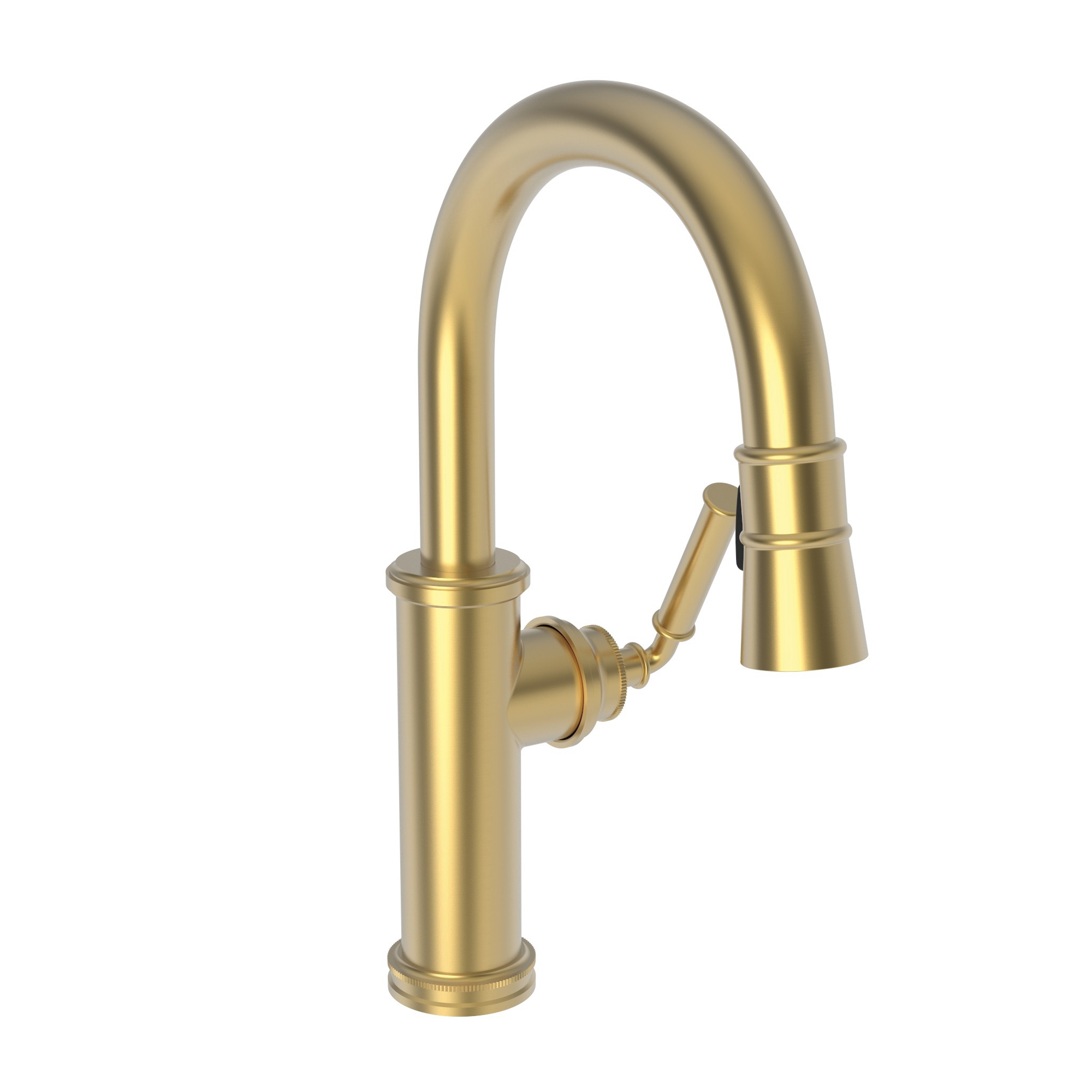 Newport Brass Taft 1.8 GPM Single Hole Pull Down Bar & Prep Faucet