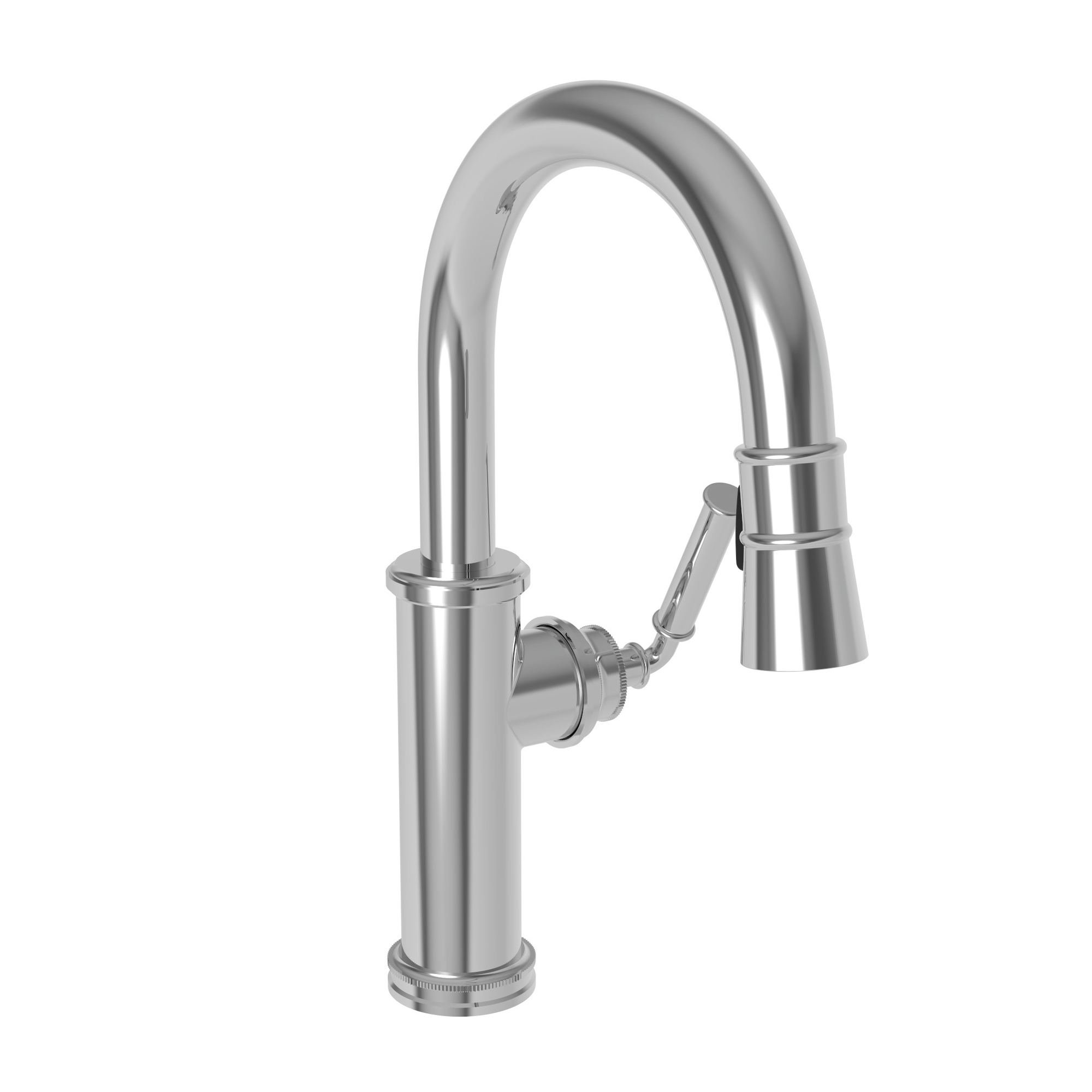 Newport Brass Taft 1.8 GPM Single Hole Pull Down Bar & Prep Faucet