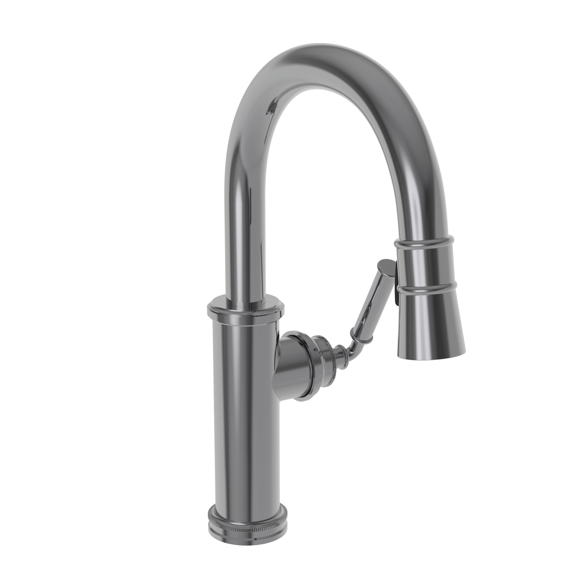 Newport Brass Taft 1.8 GPM Single Hole Pull Down Bar & Prep Faucet