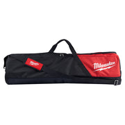 Black and red Milwaukee ROCKET Tower Light carry bag with dual handles and shoulder strap.