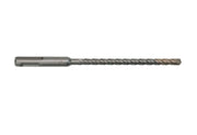 Milwaukee SDS-Plus MX4 rotary hammer drill bit with 1/4 inch shank and spiral flutes.