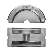 Milwaukee #6 aluminum U-style die with curved top and rectangular base, marked "49-16-U006" and "#6 AWG/AL".