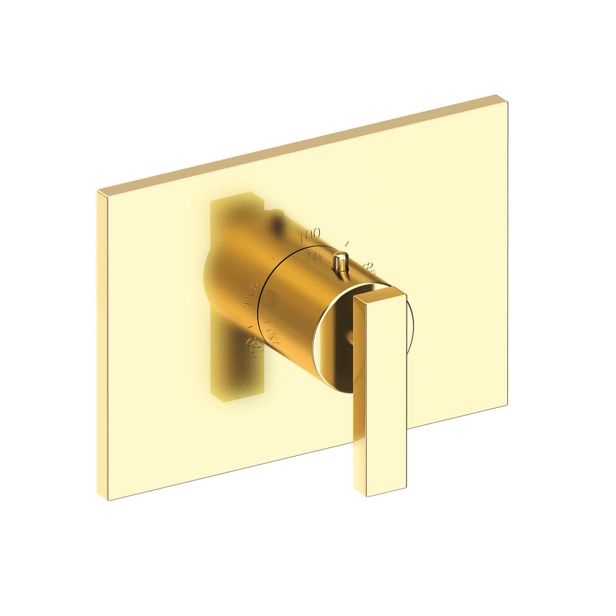 Newport Brass Secant 3/4 inch Square Thermostatic Trim Plate with Handle