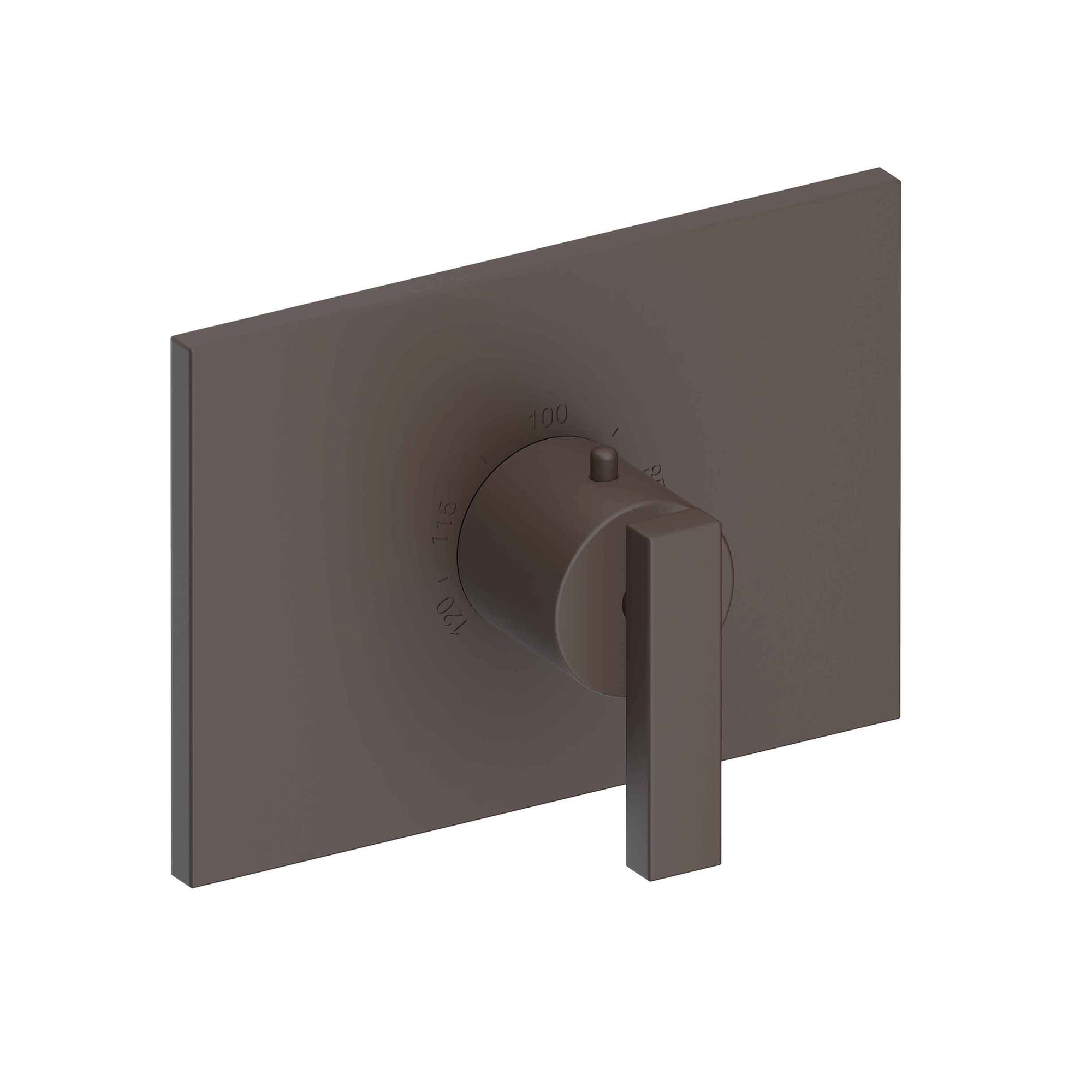 Newport Brass Secant 3/4 inch Square Thermostatic Trim Plate with Handle