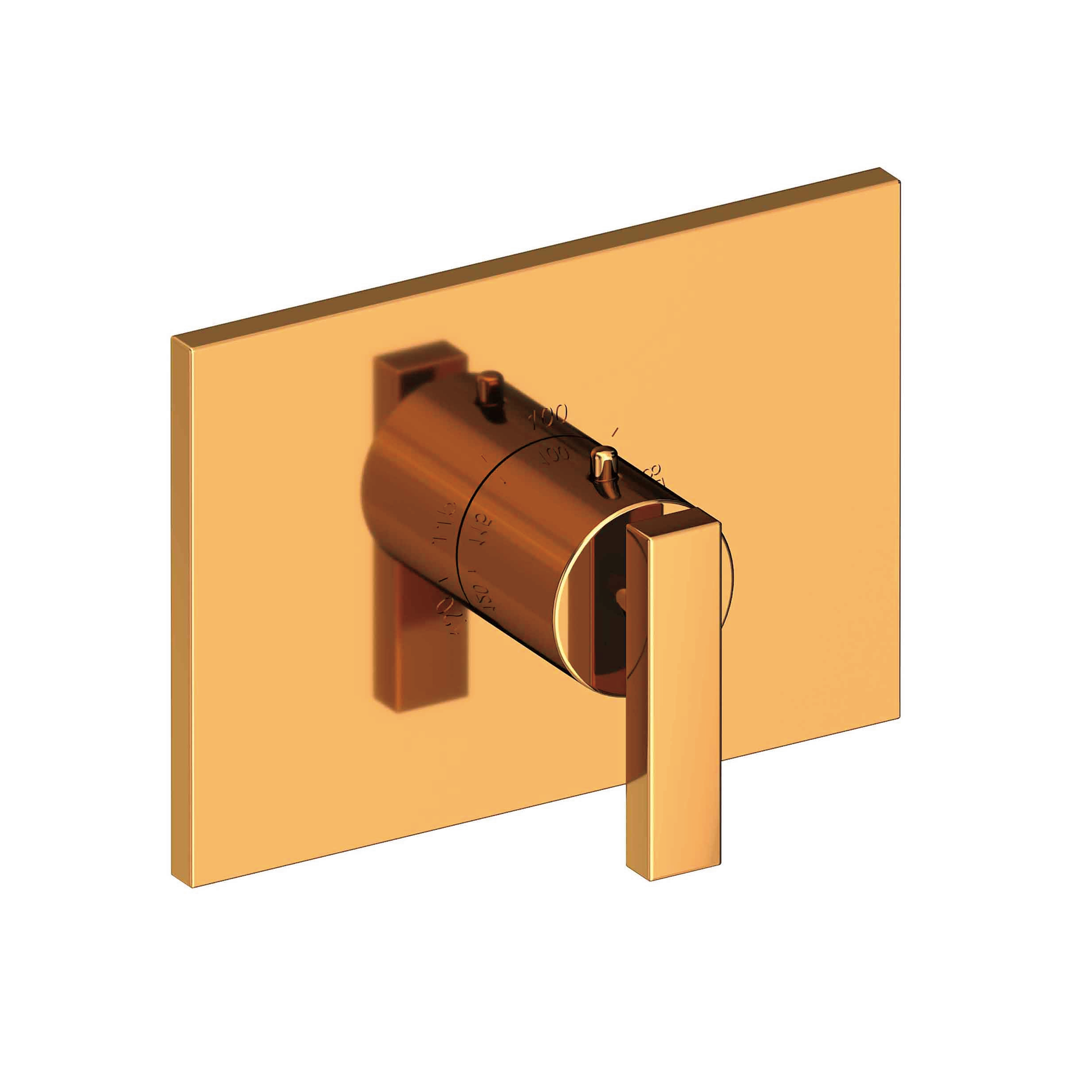 Newport Brass Secant 3/4 inch Square Thermostatic Trim Plate with Handle