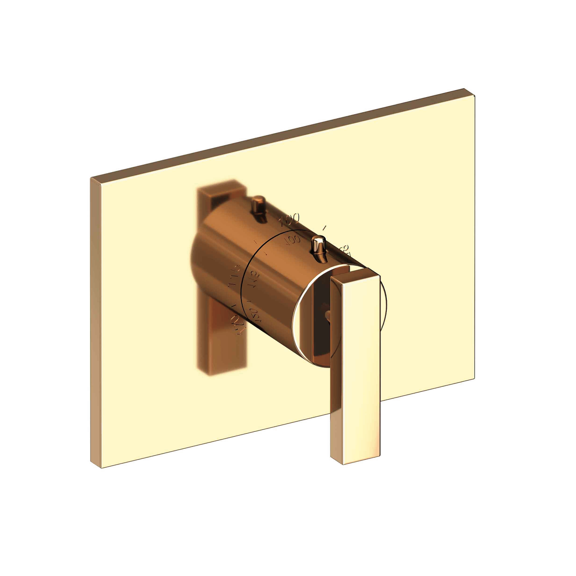 Newport Brass Secant 3/4 inch Square Thermostatic Trim Plate with Handle