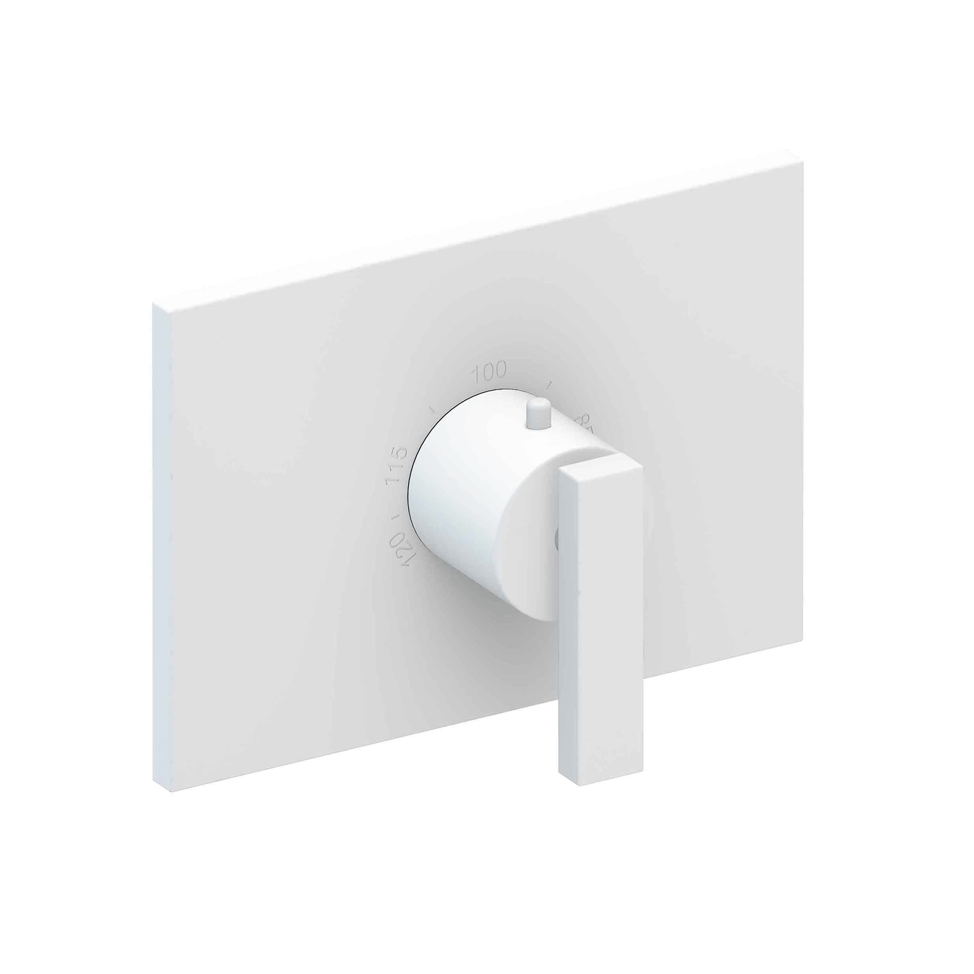 Newport Brass Secant 3/4 inch Square Thermostatic Trim Plate with Handle