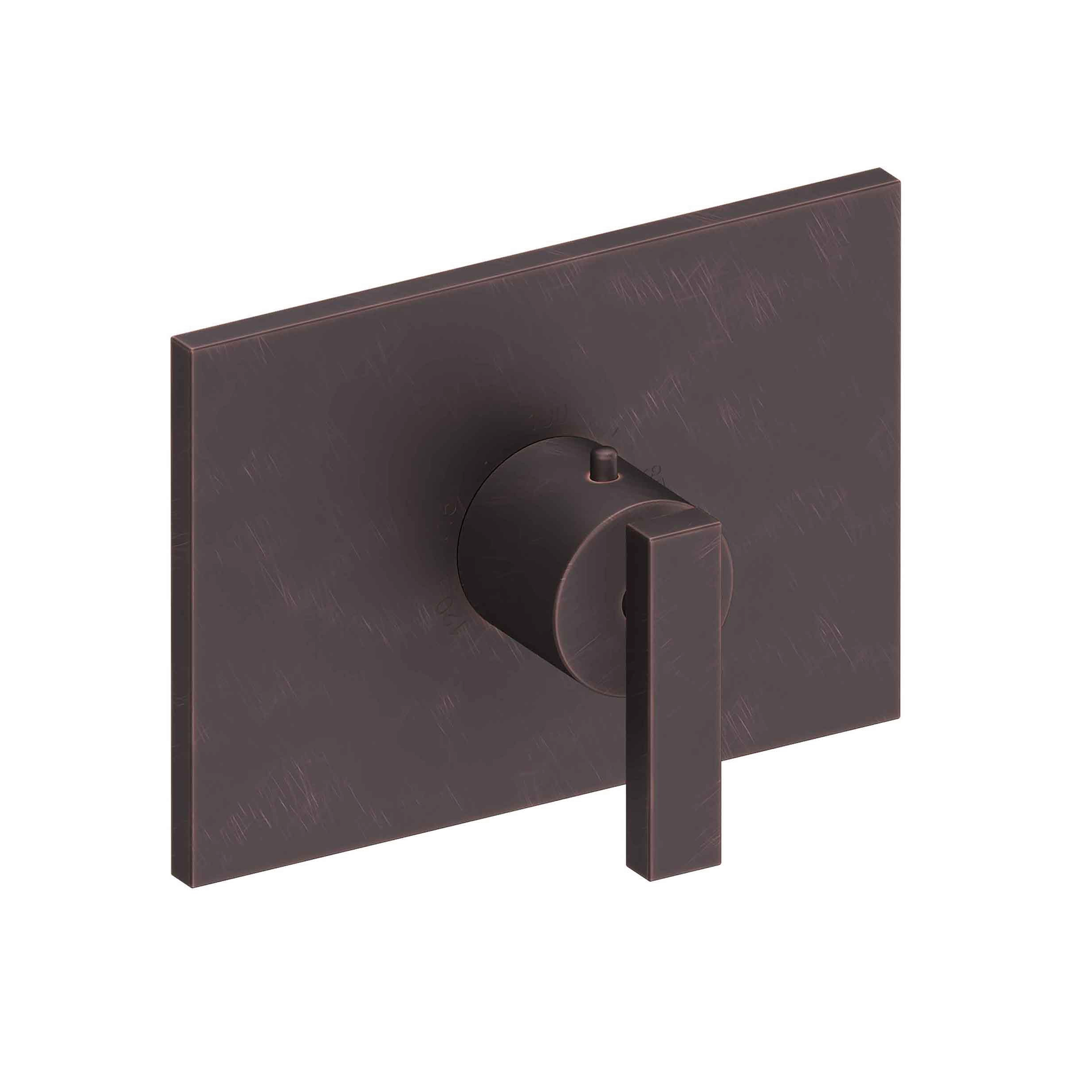 Newport Brass Secant 3/4 inch Square Thermostatic Trim Plate with Handle