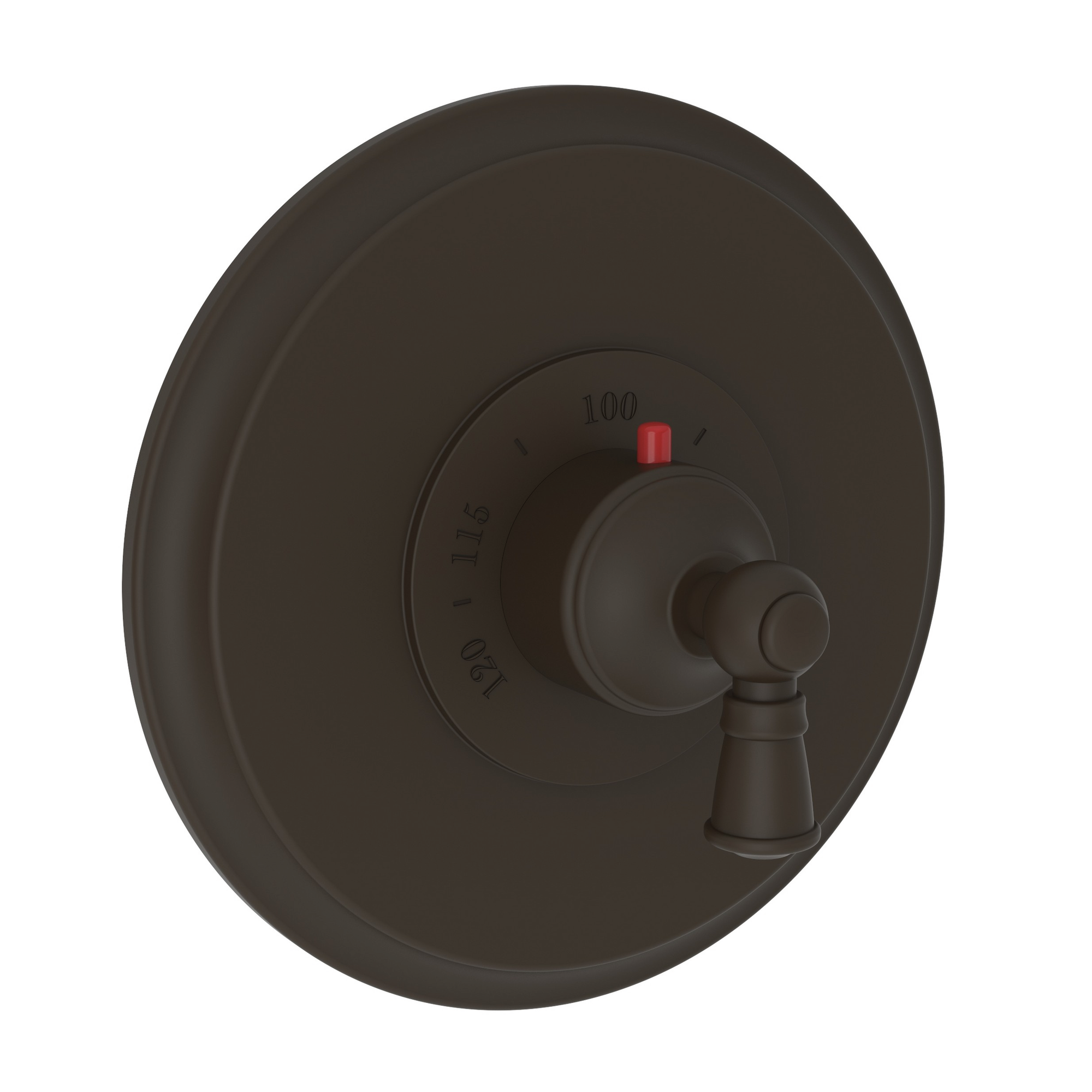Newport Brass Aylesbury 3/4 inch Round Thermostatic Trim Plate with Handle