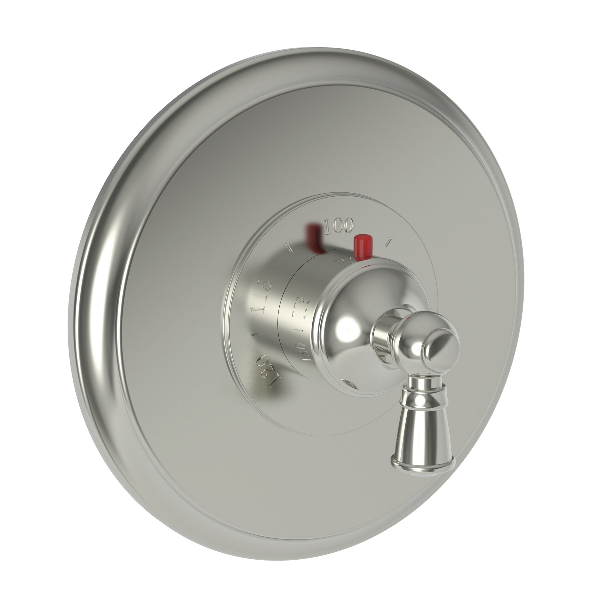 Newport Brass Aylesbury 3/4 inch Round Thermostatic Trim Plate with Handle