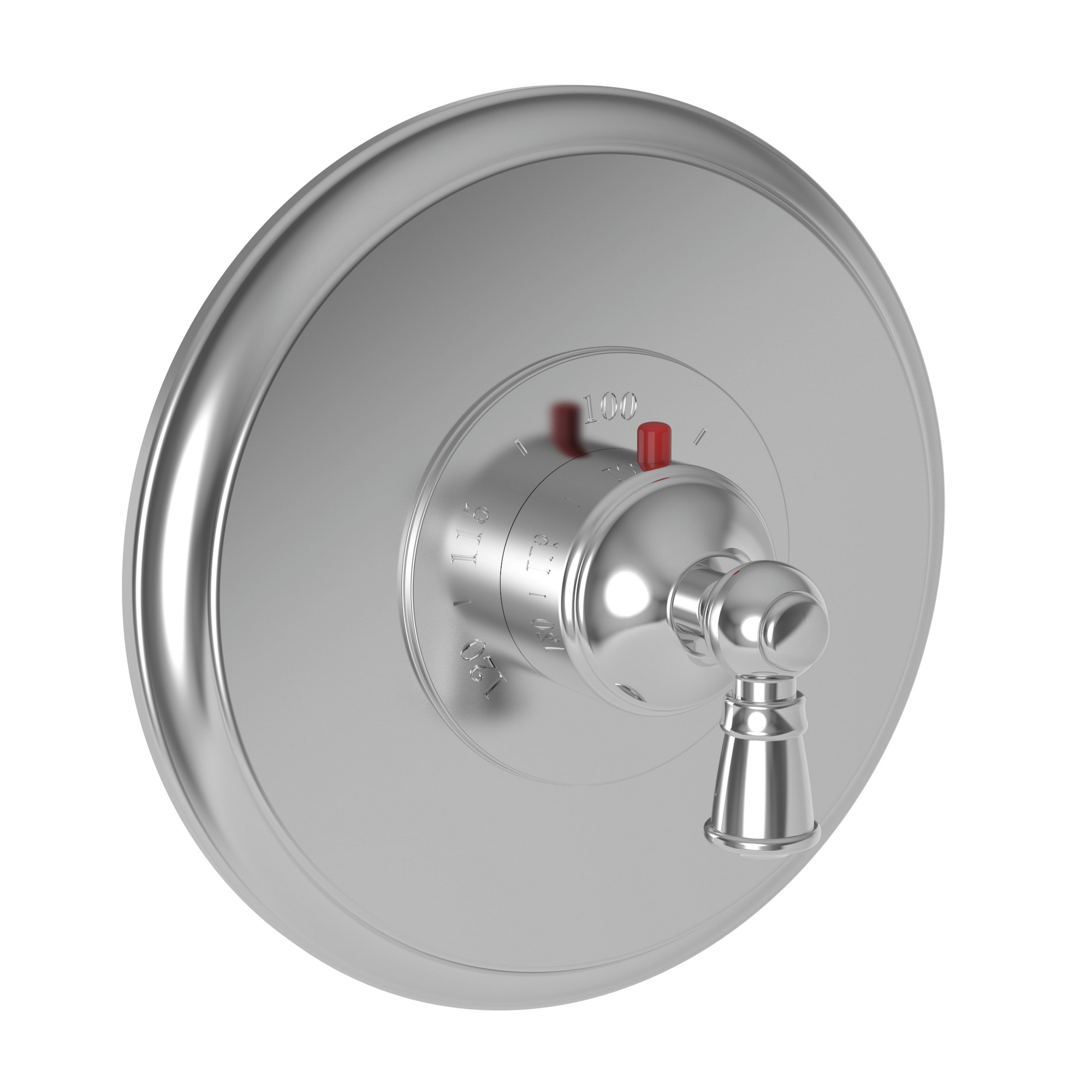 Newport Brass Aylesbury 3/4 inch Round Thermostatic Trim Plate with Handle