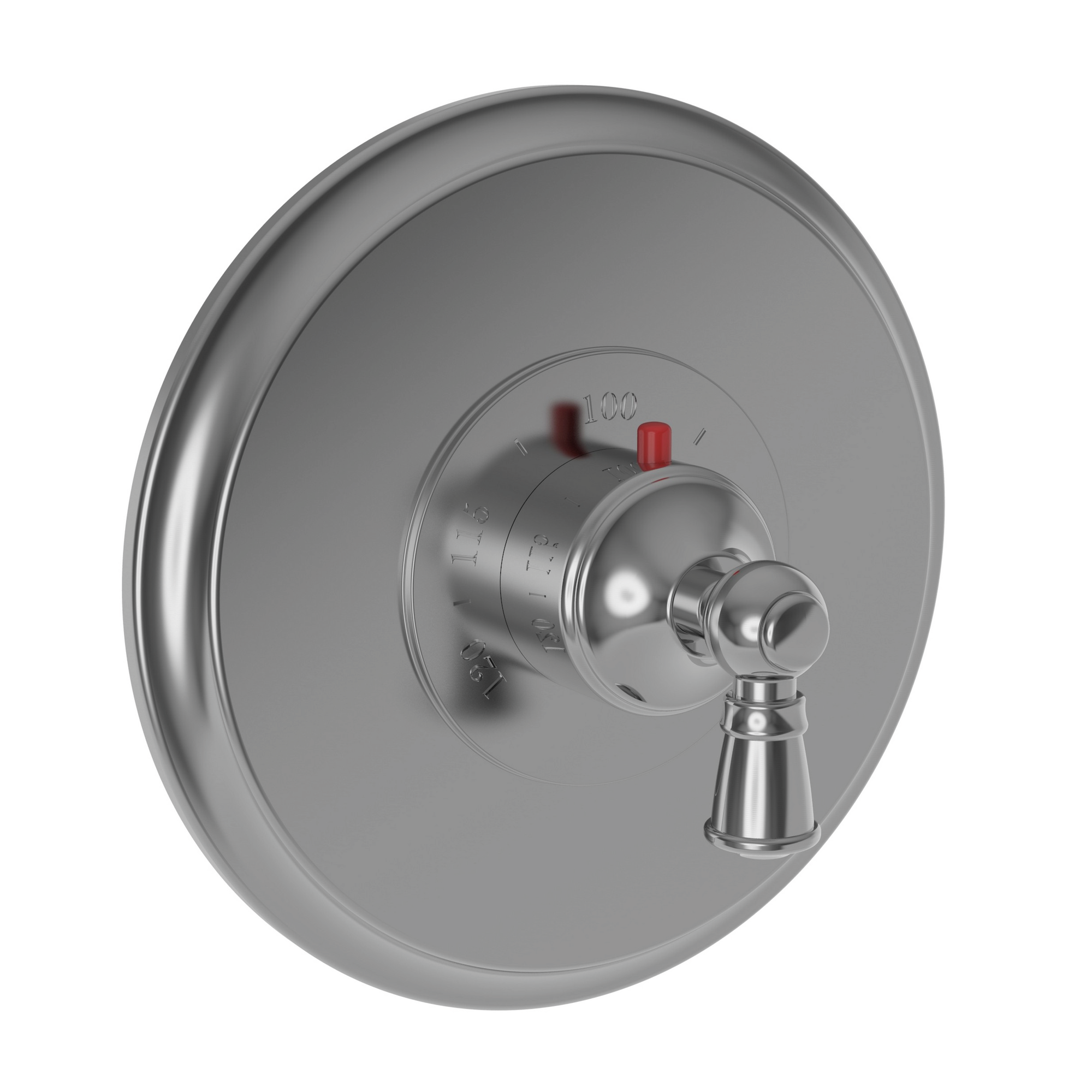 Newport Brass Aylesbury 3/4 inch Round Thermostatic Trim Plate with Handle