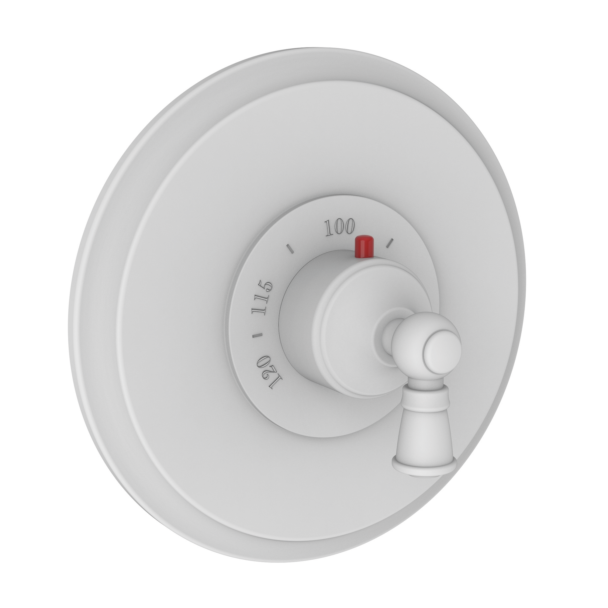 Newport Brass Aylesbury 3/4 inch Round Thermostatic Trim Plate with Handle