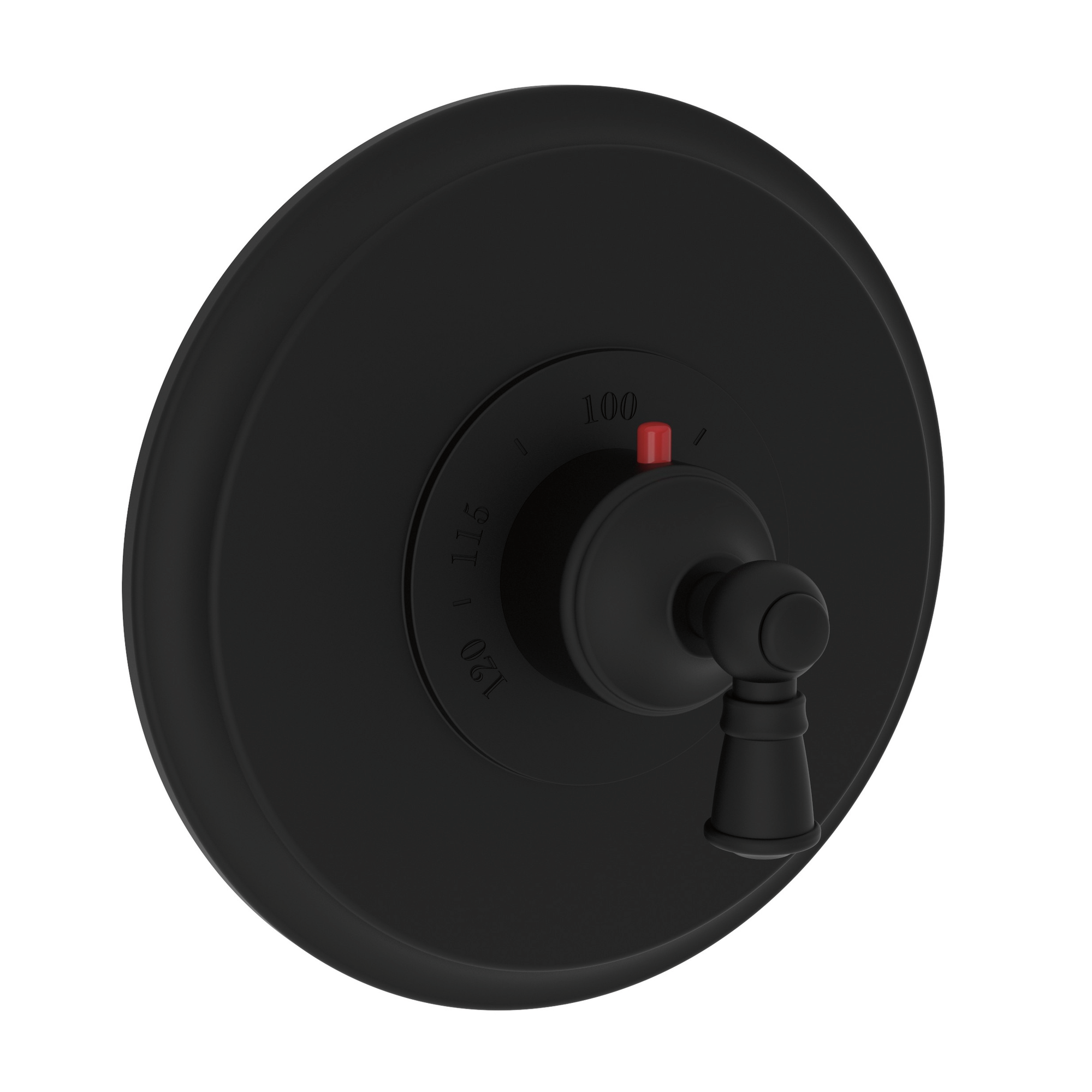 Newport Brass Aylesbury 3/4 inch Round Thermostatic Trim Plate with Handle